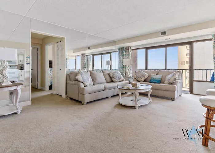 Ocean Front 2 Bedroom At The Capri W Indoor And Outdoor Pool, Tennis Courts, Gym And More! * Ocean City
